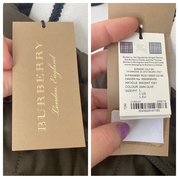 Burberry Quilted Jacket - Picture 14 of 17